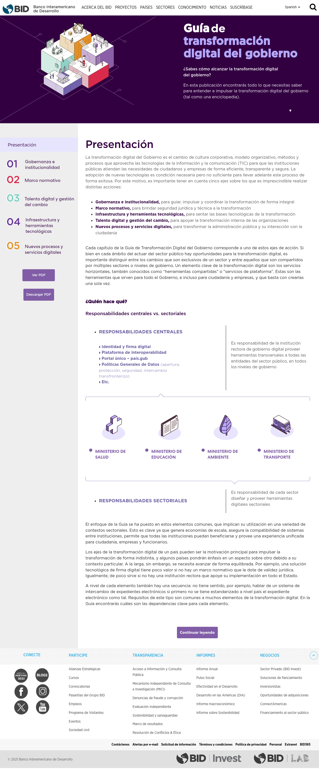 Guia De Transformacion Digital Del Gobierno