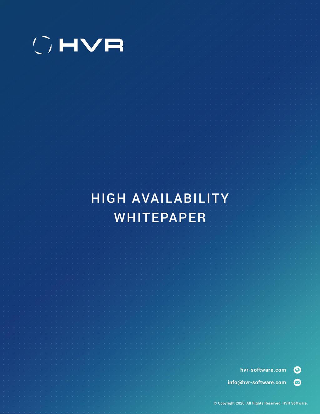 High Availability